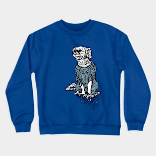 Dog Sweater Collection Teal Crewneck Sweatshirt